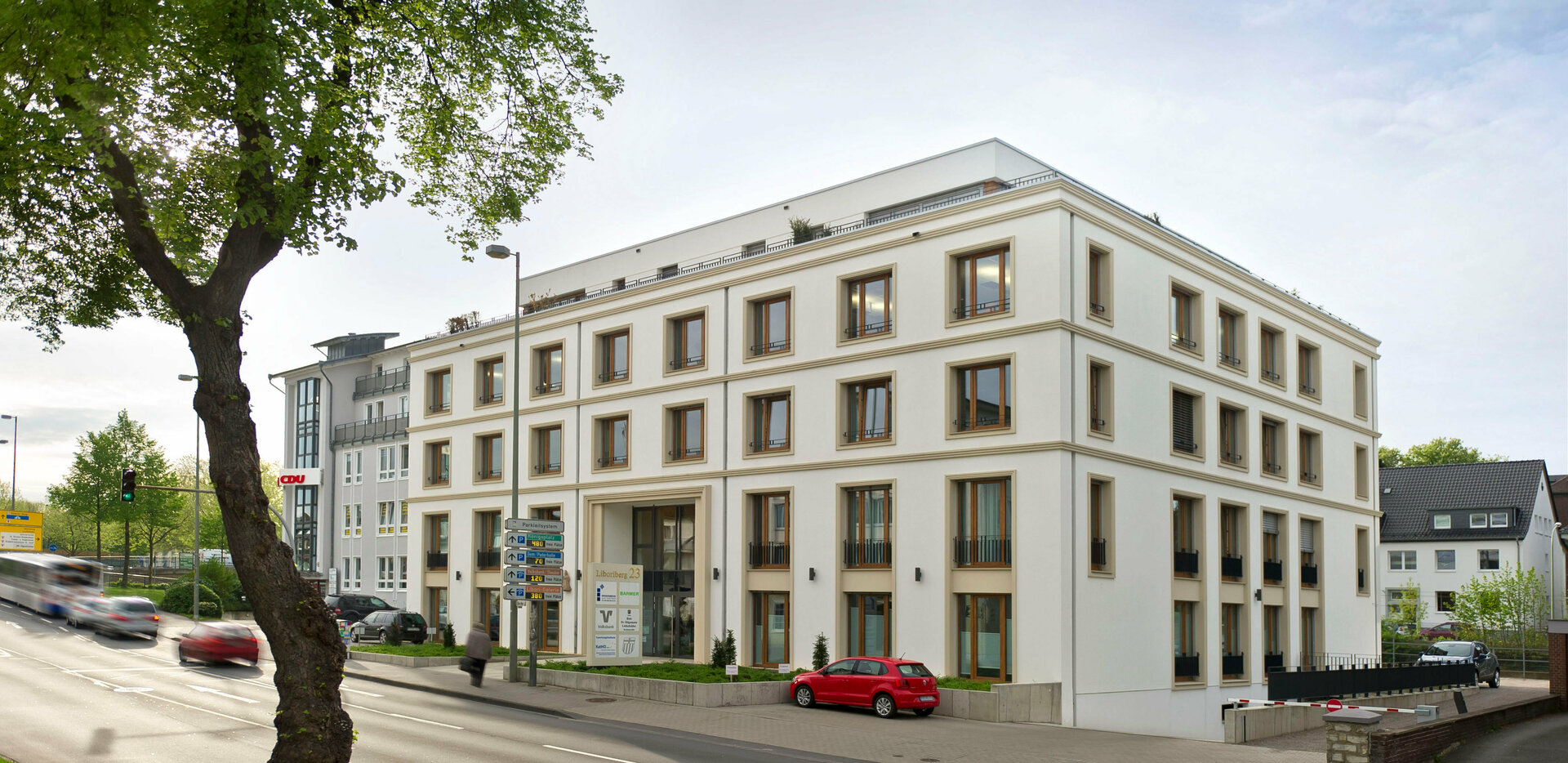 Gebäude Krukenmeier Steuerberatung von der Seite