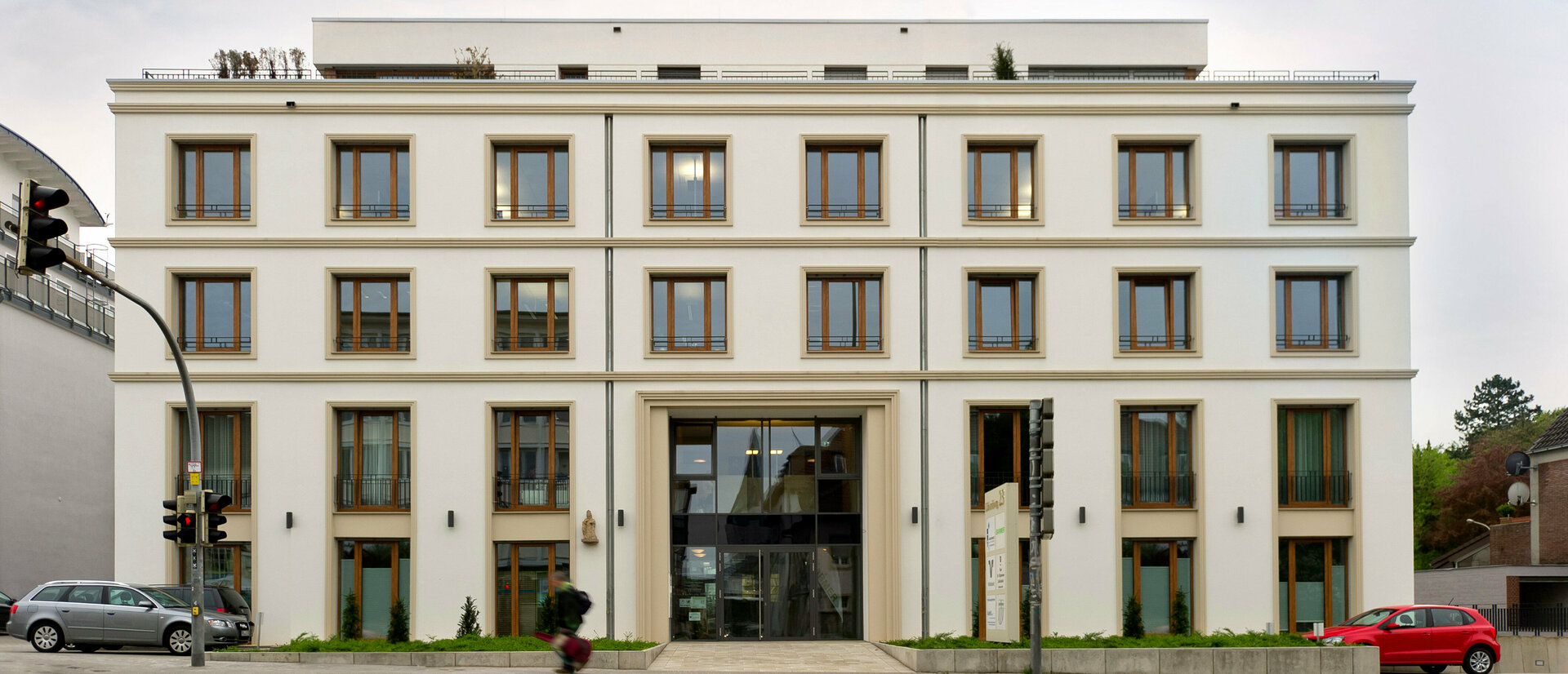 Frontalansicht Gebäude Krukenmeier Steuerberatung